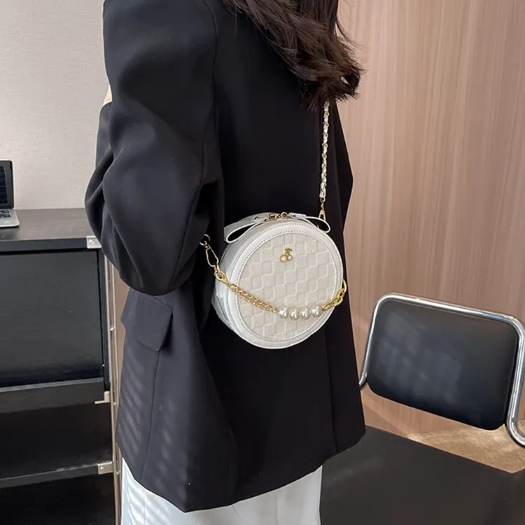 Yalu PU One Shoulder Handbag, Crossbody Bag Women's Black/White/Green/Khaki/Pink-7
