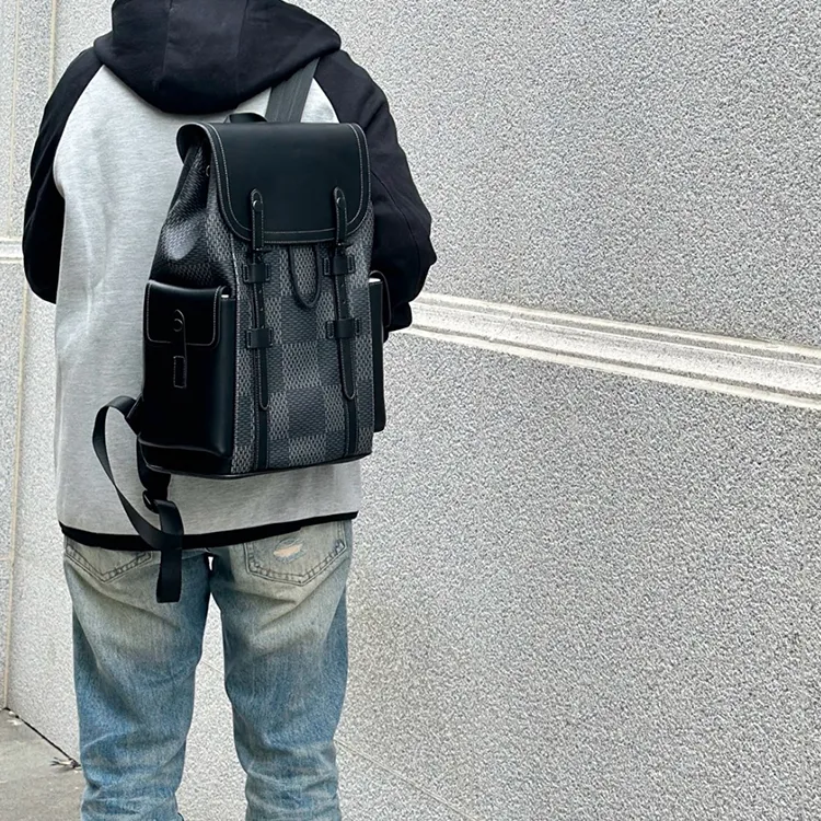 Yalu PU Backpack Unisex Multicolor-18