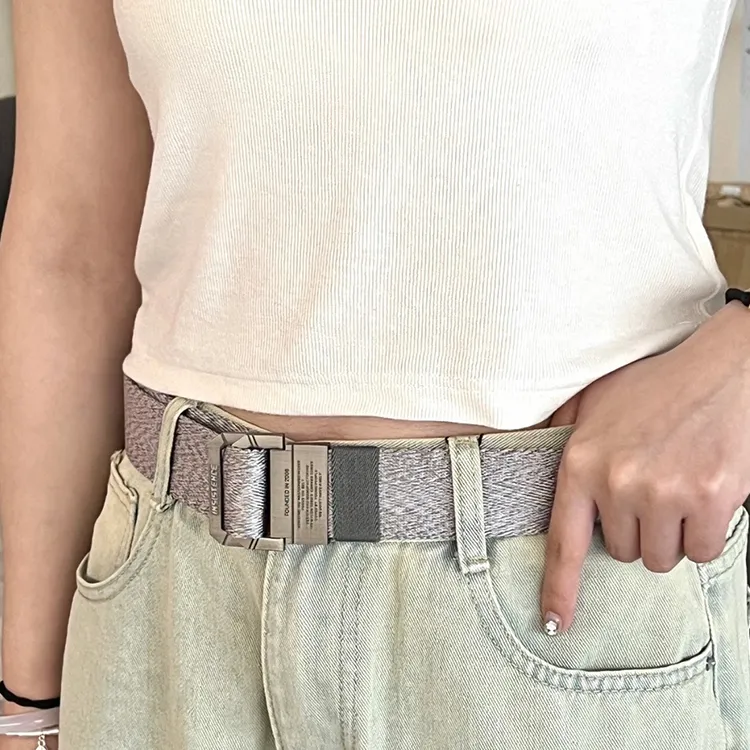 Yalu Nylon Belt Unisex Width  3.8CM-3