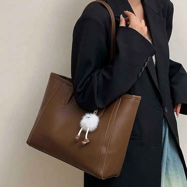 Yalu Polyester With PU Tote Bag, Shopping Bag, Shoulder Bag Women's Multicolor-1