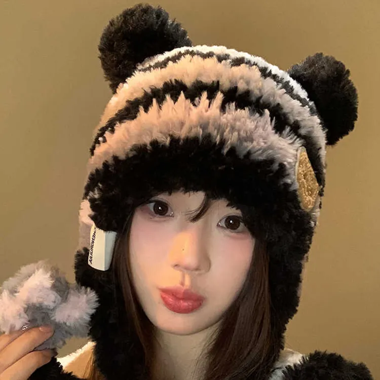 Yalu Polyester Beanies Unisex Gift Box Set-12