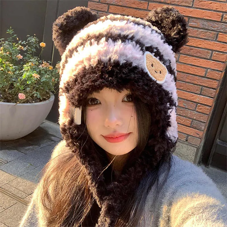 Yalu Polyester Beanies Unisex Gift Box Set-4