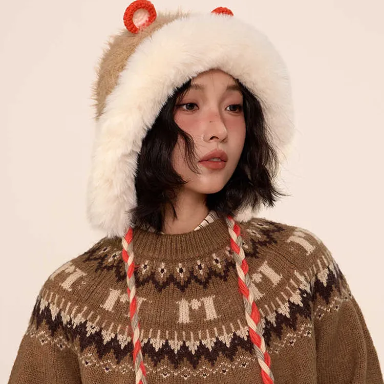 Yalu Polyester Beanies Unisex Gift Box Set-2