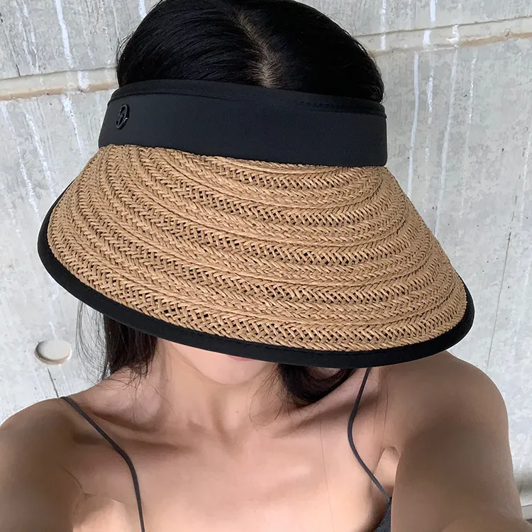Yalu Straw Woven Sun Protection Hats Unisex-4