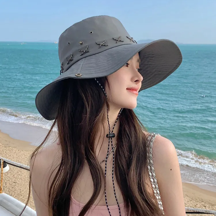 Yalu Polyester Bucket Hats Unisex-7