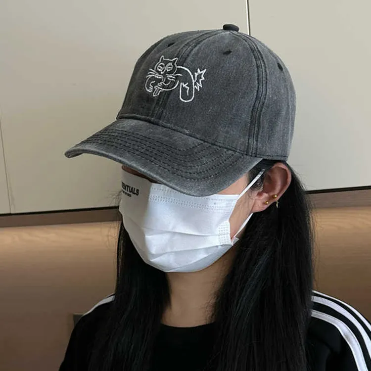 Yalu Cotton Baseball Caps Unisex-1