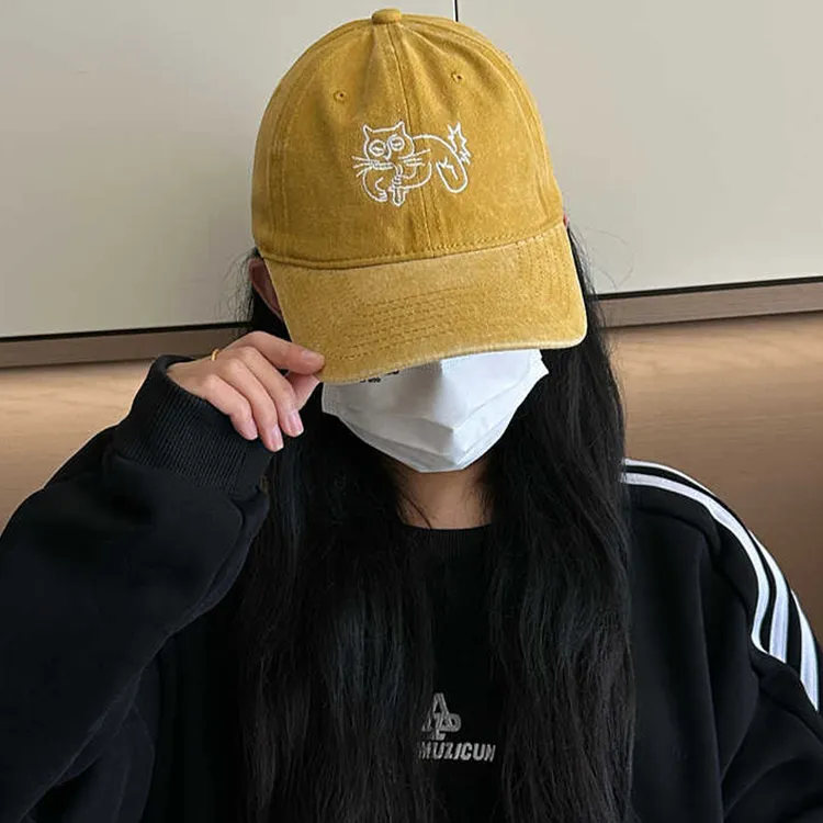 Yalu Cotton Baseball Caps Unisex-10