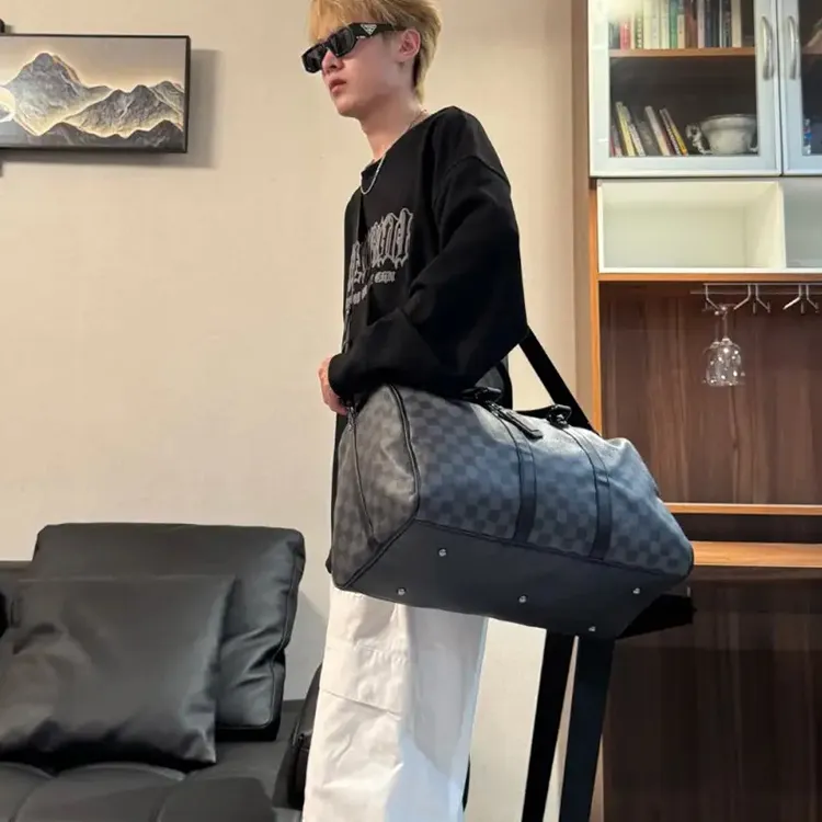Yalu PVC Travel Bag Unisex Multicolor-3