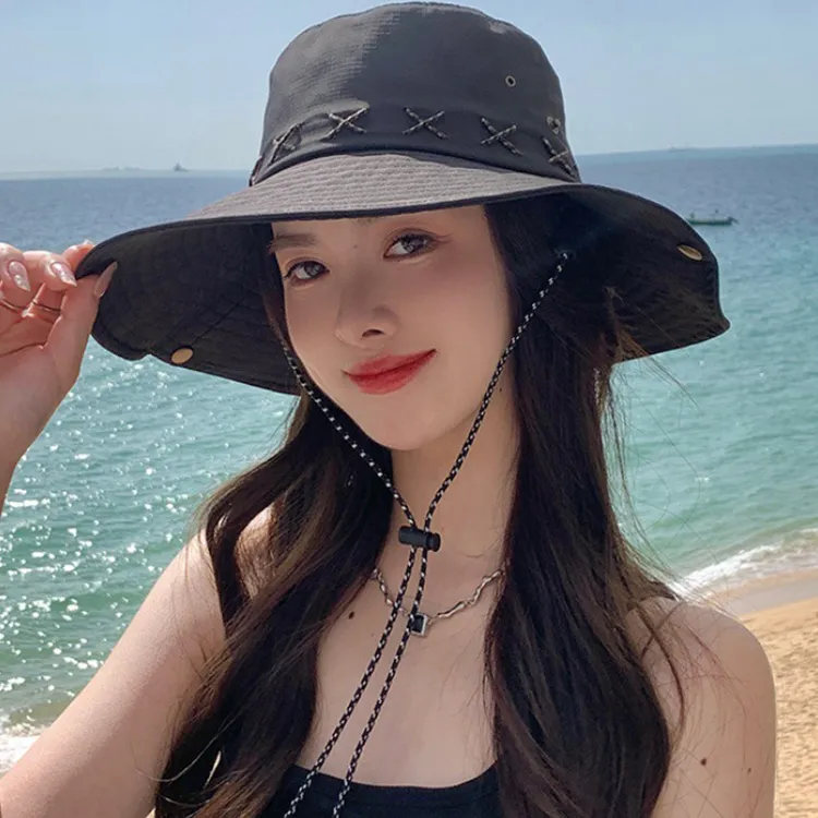 Yalu Polyester Bucket Hats Unisex-1