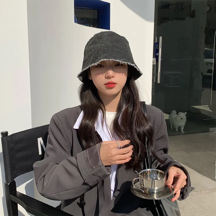 Yalu Polyester Bucket Hats Unisex-1