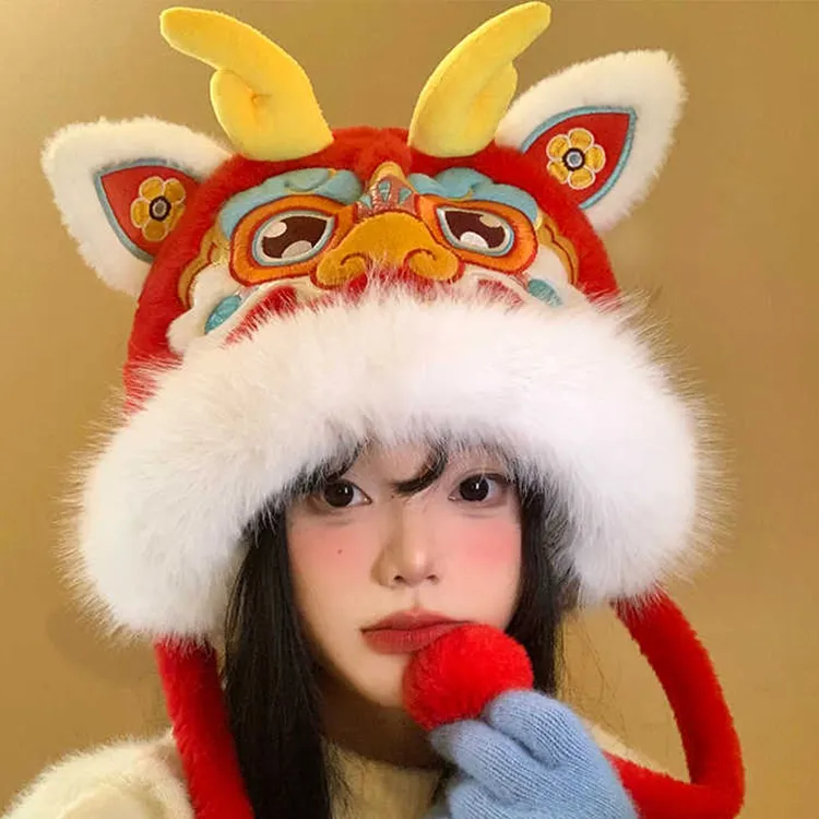 Yalu Polyester Beanies Unisex Gift Box Set-2