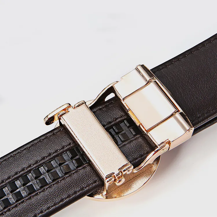 Yalu Cow Leather Belts Men's Width 3.5CM-4