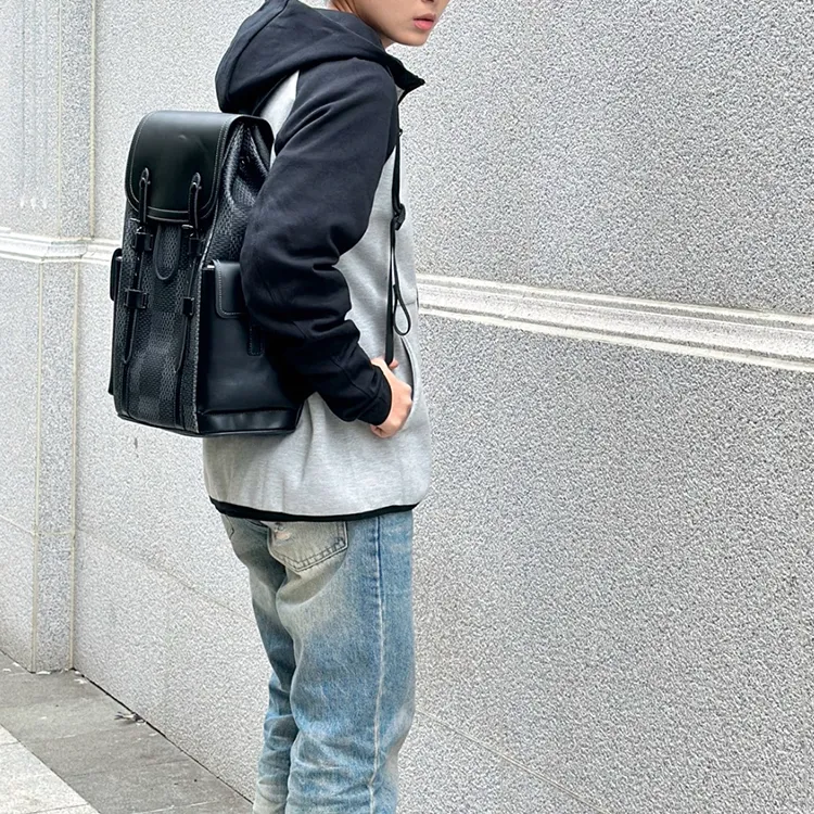 Yalu PU Backpack Unisex Multicolor-15