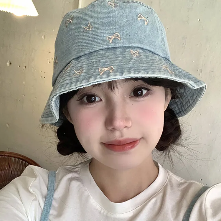 Yalu Polyester Bucket Hats Unisex-12