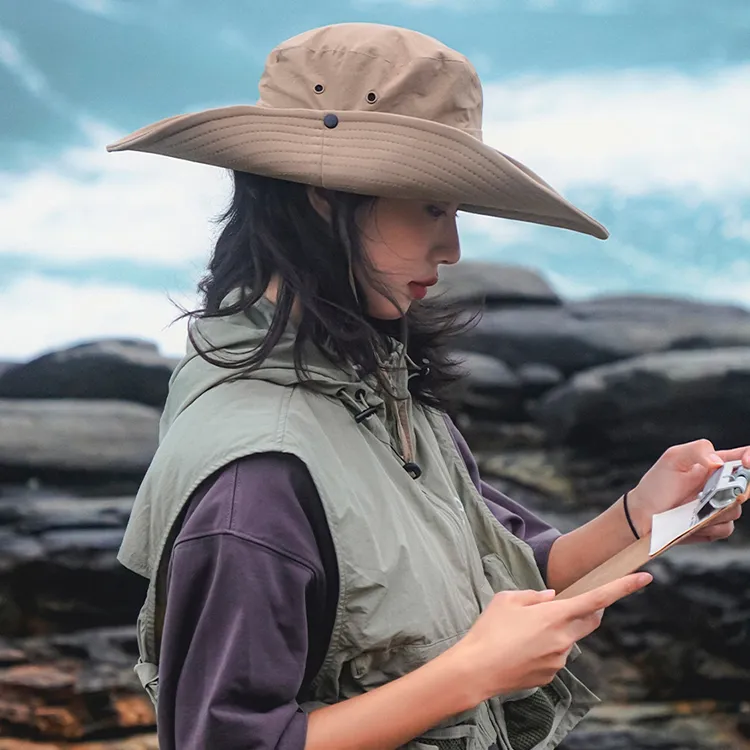 Yalu Polyester Bucket Hats Unisex-13