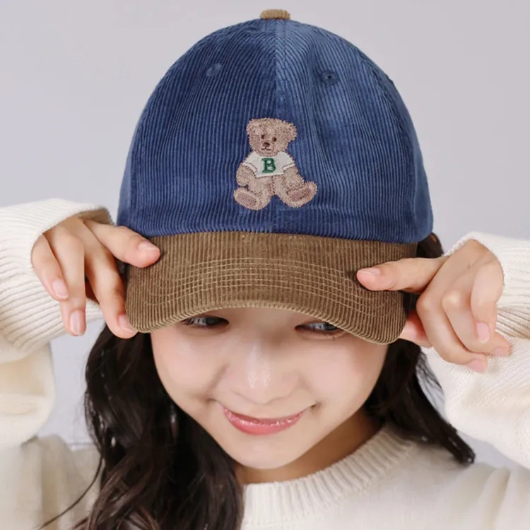 Yalu Corduroy Baseball Caps Unisex-2