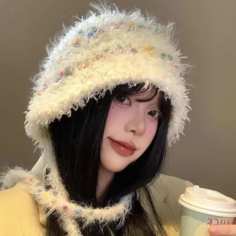 Yalu Polyester Beanies Women's Gift Box Set-5