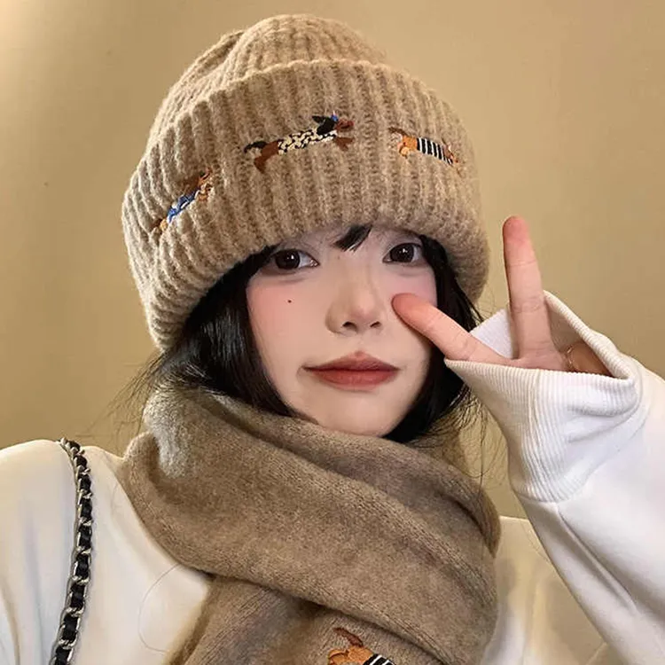 Yalu Polyester Beanies Unisex Gift Box Set-13