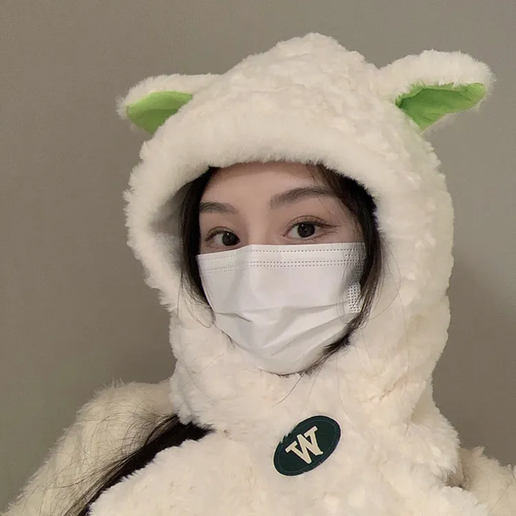 Yalu Polyester Hoods & Plush Hats Unisex Gift Box Set-2