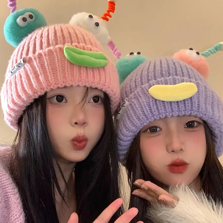 Yalu Polyester Beanies Unisex Gift Box Set-5