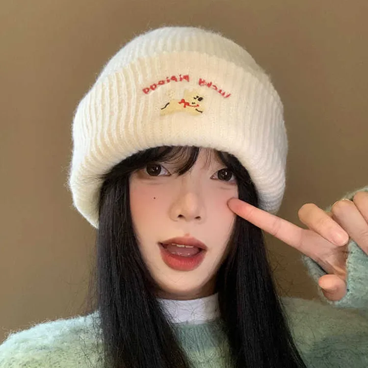 Yalu Polyester Beanies Unisex Gift Box Set-2