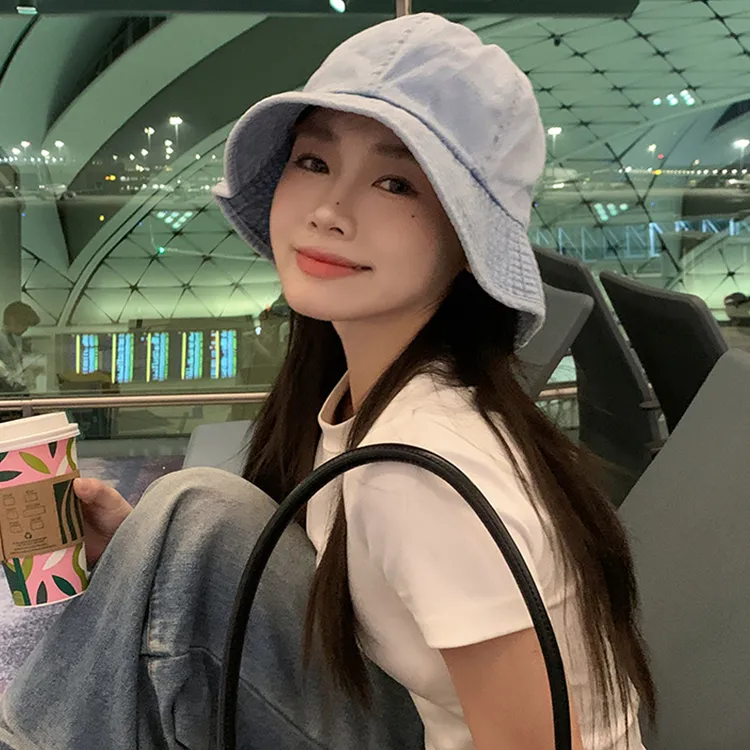 Yalu Polyester Bucket Hats Unisex-10