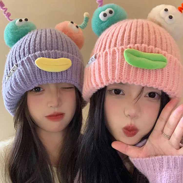 Yalu Polyester Beanies Unisex Gift Box Set-6