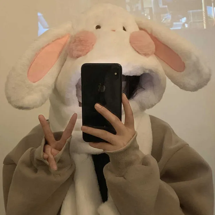 Yalu Polyester Hoods & Plush Hats Unisex Gift Box Set-4