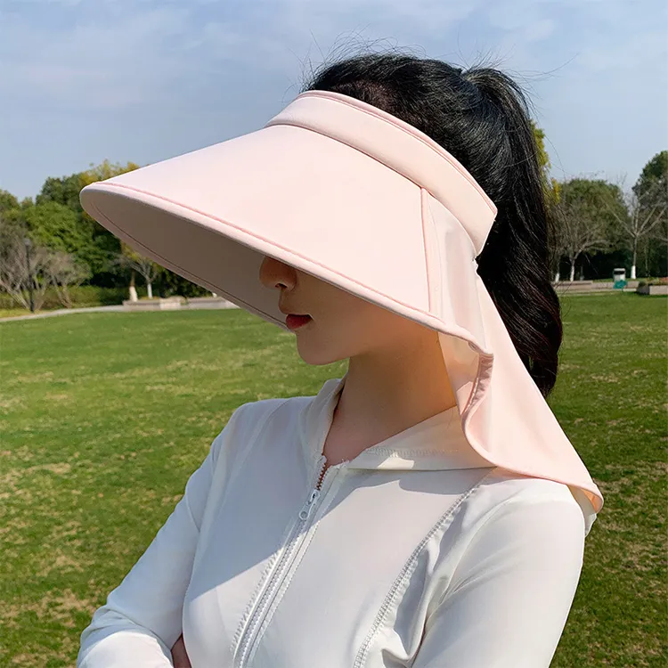Yalu Polyester Sun Protection Hats Women's-7