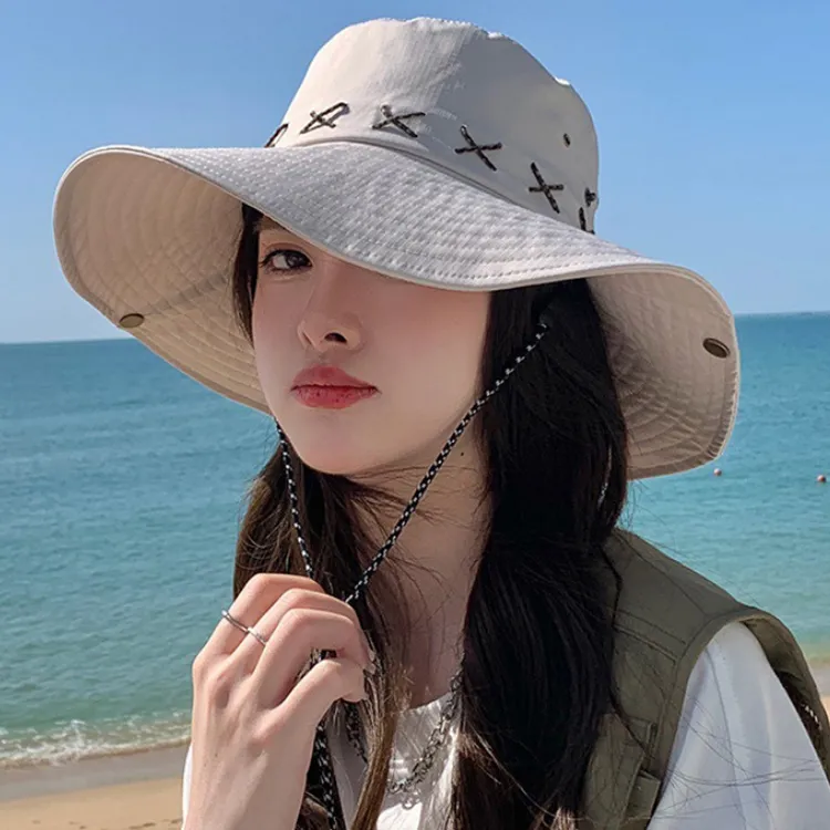 Yalu Polyester Bucket Hats Unisex-4