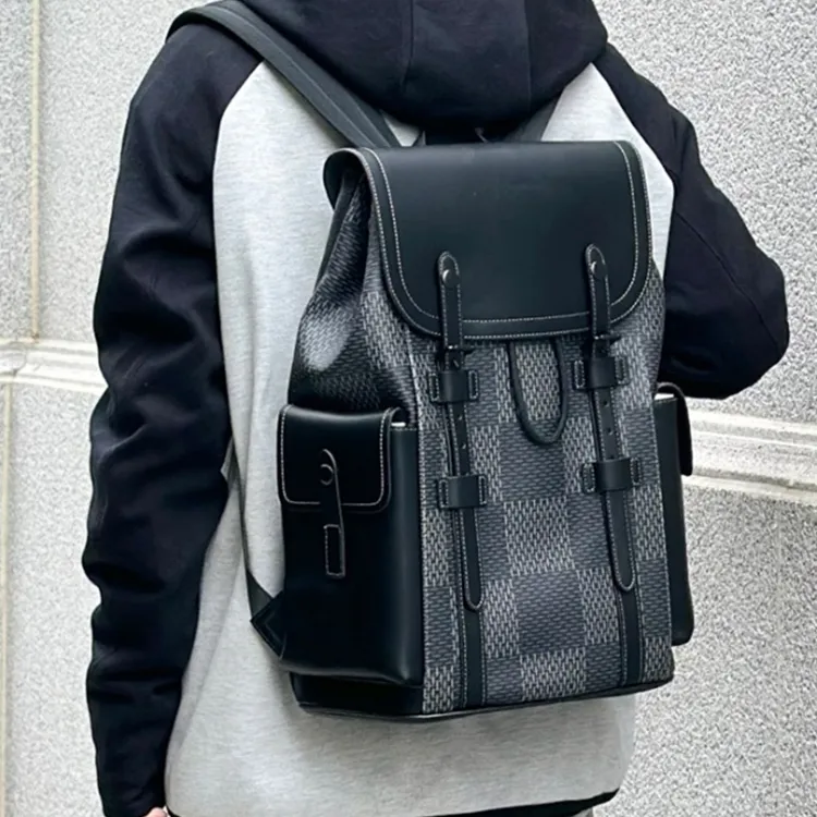 Yalu PU Backpack Unisex Multicolor-12