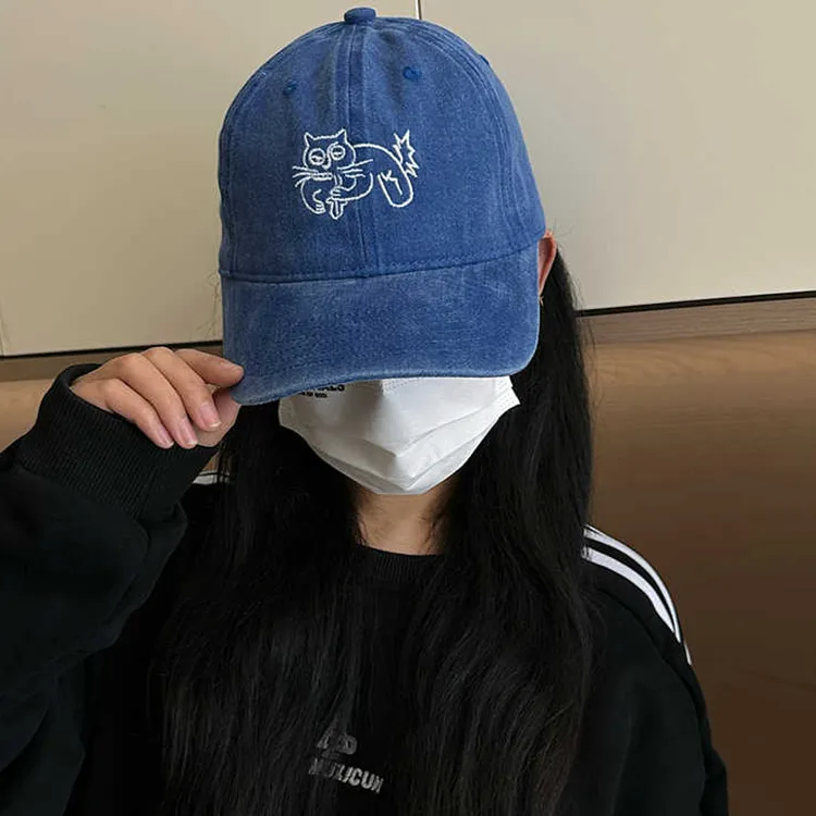 Yalu Cotton Baseball Caps Unisex-7