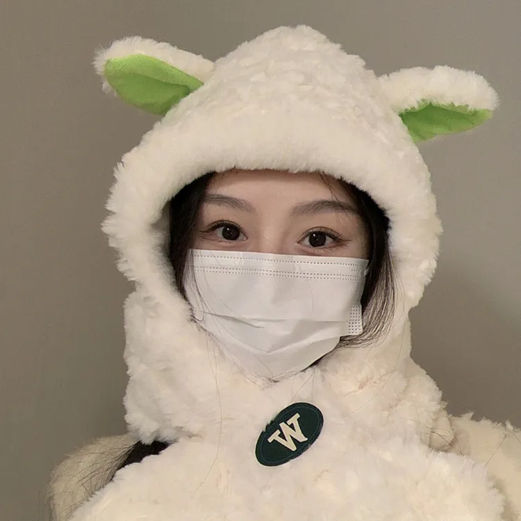 Yalu Polyester Hoods & Plush Hats Unisex Gift Box Set-3