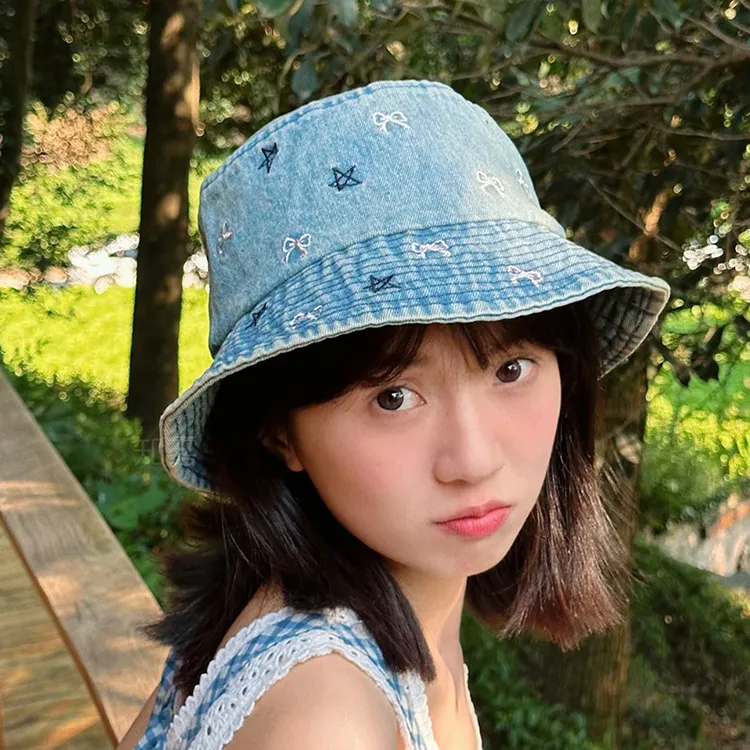 Yalu Polyester Bucket Hats Unisex-8