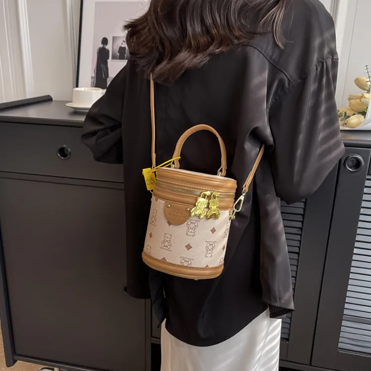Yalu Polyester With PU Handbag Women's Multicolor-5