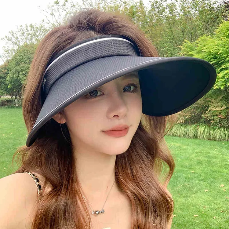 Yalu Elastane Sun Protection Hats Women's-9