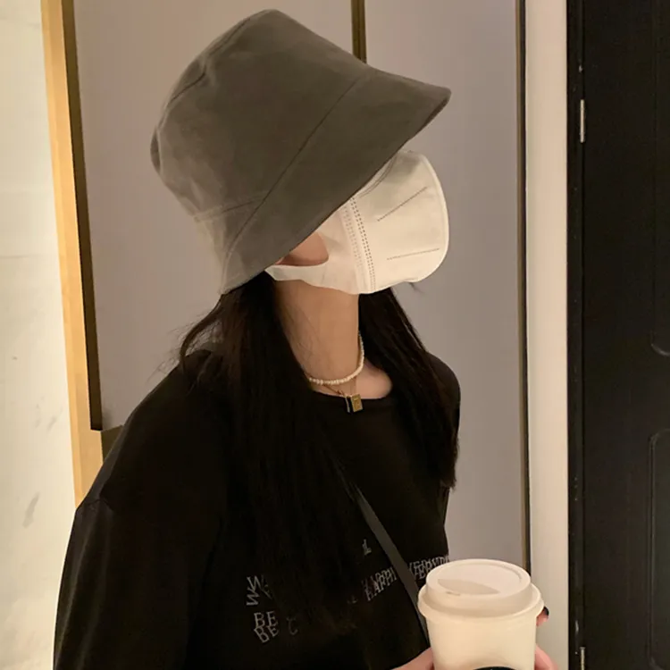Yalu Polyester Bucket Hats Unisex-15