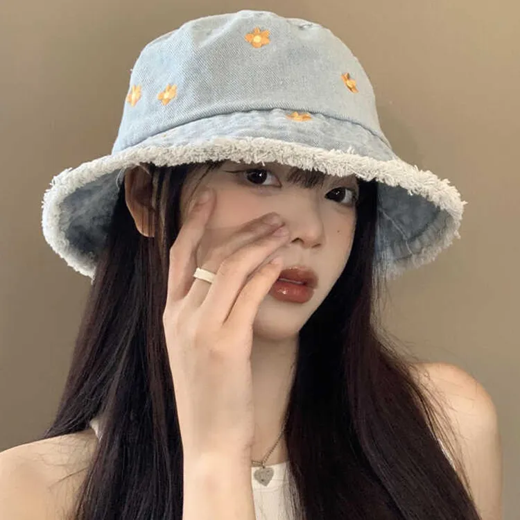 Yalu Polyester Bucket Hats Unisex-4