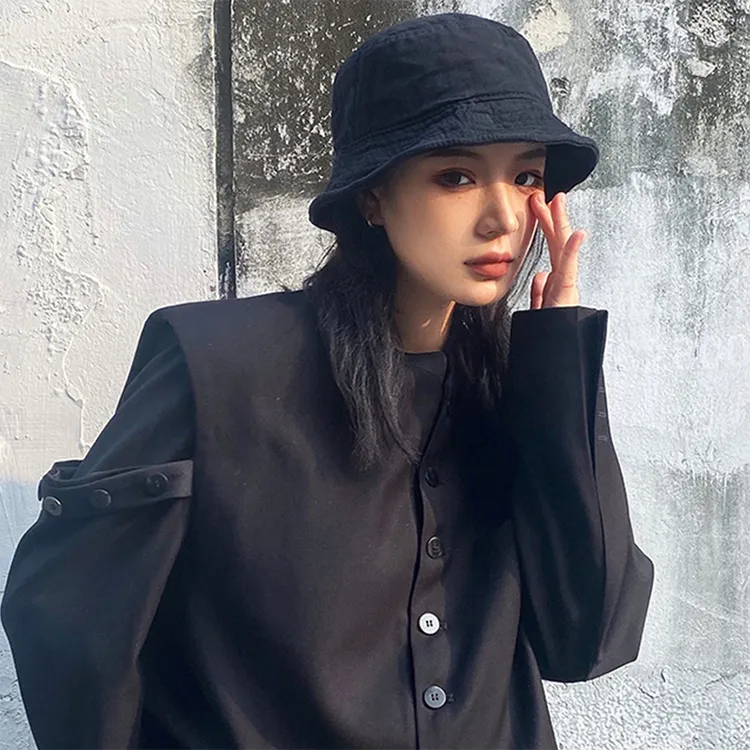Yalu Bucket Hats Unisex-3