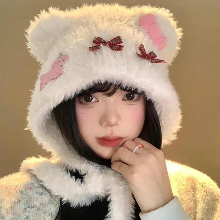 Yalu Polyester Beanies Unisex Gift Box Set-3