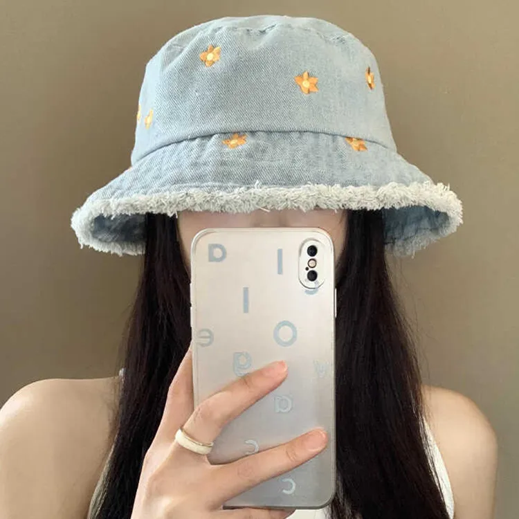 Yalu Polyester Bucket Hats Unisex-5