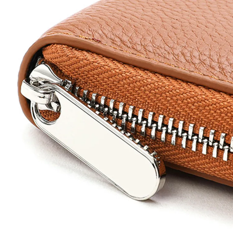 Yalu Top Grain Cow Leather Wallet Unisex Multicolor-6