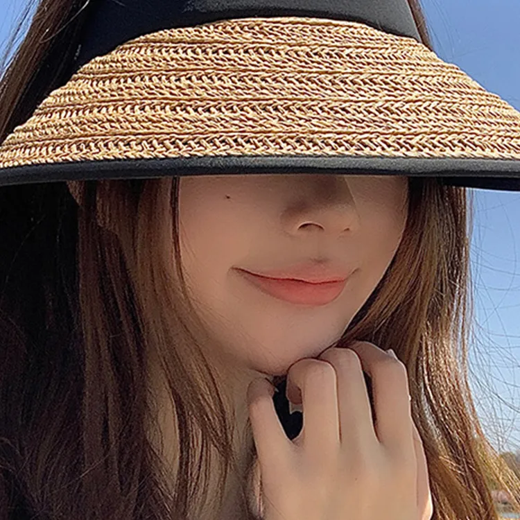 Yalu Straw Woven Sun Protection Hats Unisex-6