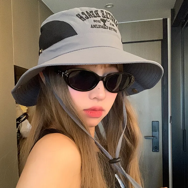 Yalu Polyester Bucket Hats Unisex-10