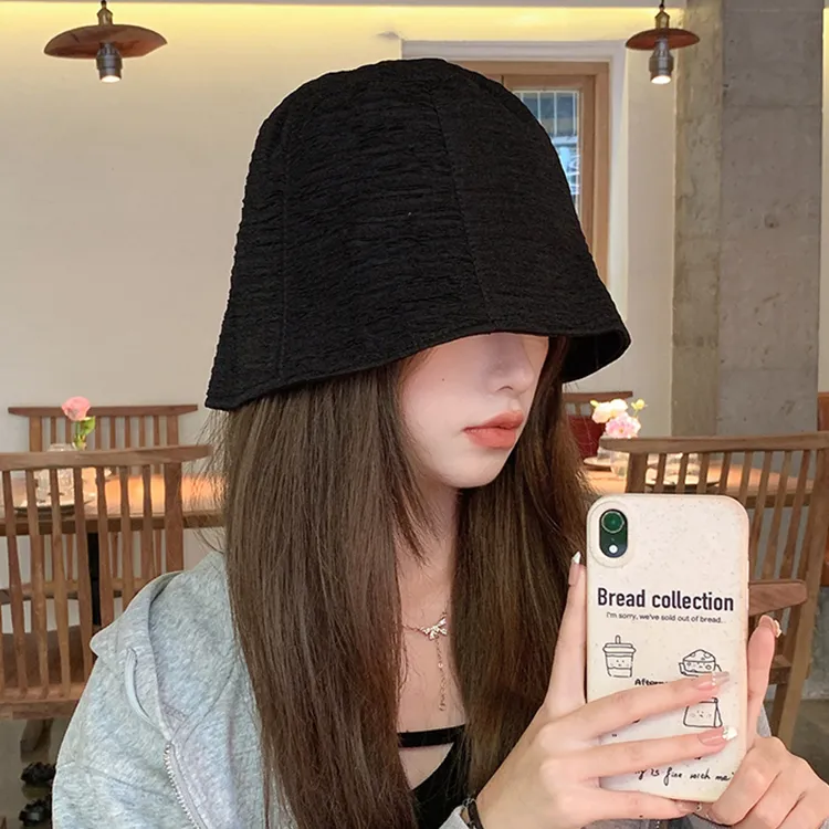 Yalu Polyester Bucket Hats Unisex-1