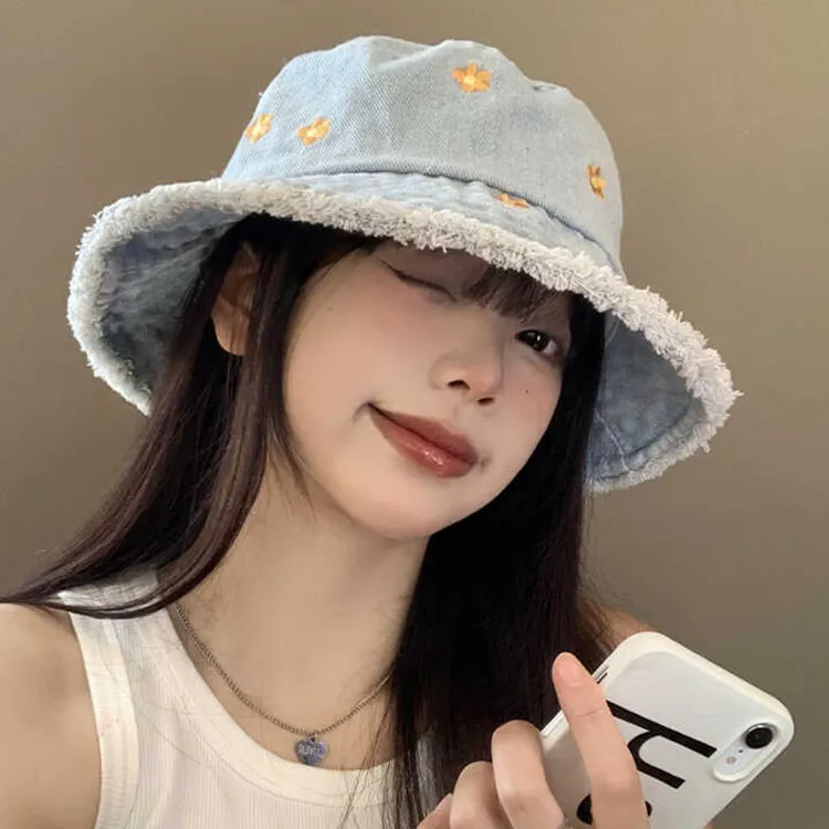 Yalu Polyester Bucket Hats Unisex-3