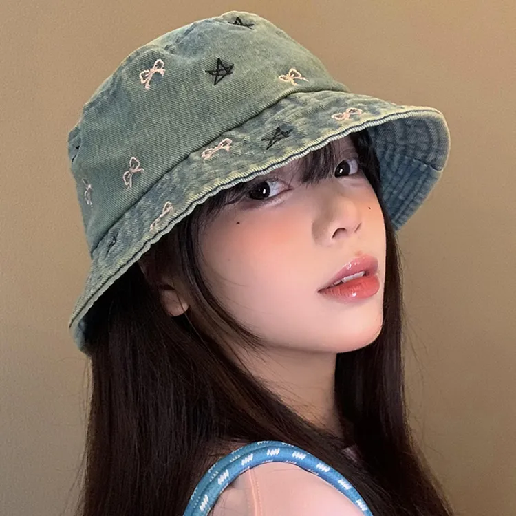 Yalu Polyester Bucket Hats Unisex-1
