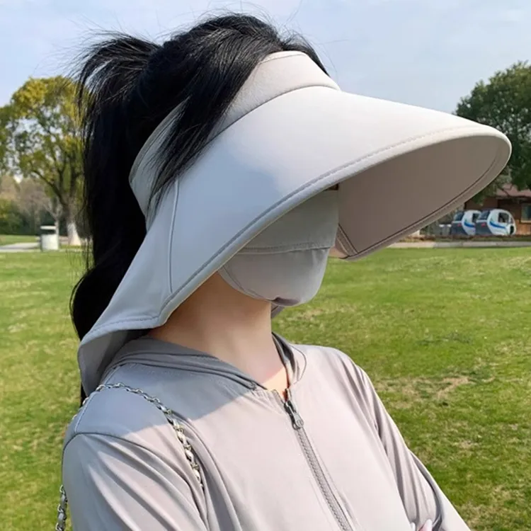 Yalu Polyester Sun Protection Hats Women's-5