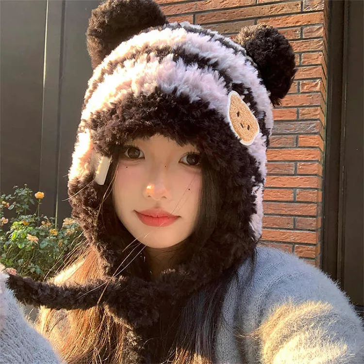 Yalu Polyester Beanies Unisex Gift Box Set-1