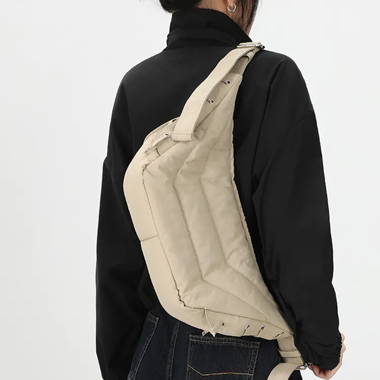 Yalu Oxford Portable Crossbody Bag, Shoulder Bag Regular Unisex Black/Coffee/Apricot-18